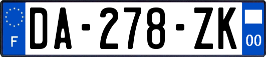 DA-278-ZK