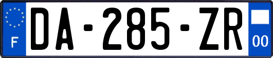 DA-285-ZR