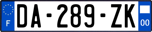 DA-289-ZK