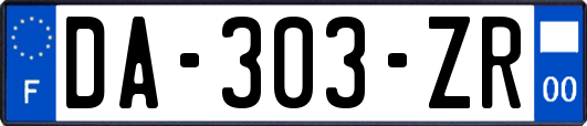 DA-303-ZR