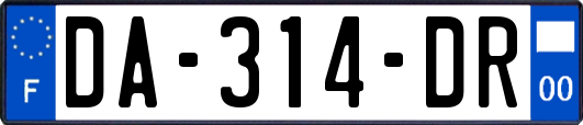 DA-314-DR