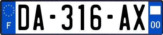 DA-316-AX