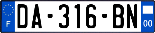 DA-316-BN