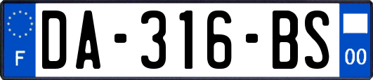 DA-316-BS