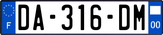 DA-316-DM