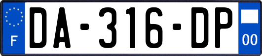 DA-316-DP