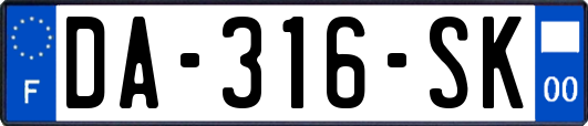 DA-316-SK