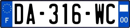 DA-316-WC