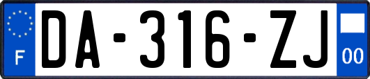 DA-316-ZJ