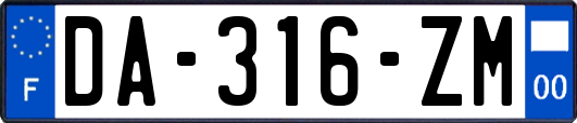 DA-316-ZM