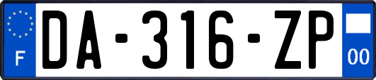 DA-316-ZP