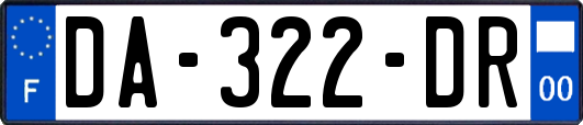 DA-322-DR