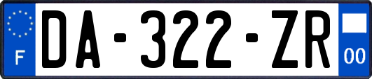 DA-322-ZR