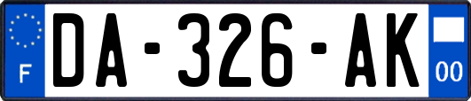 DA-326-AK