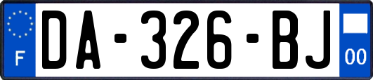 DA-326-BJ