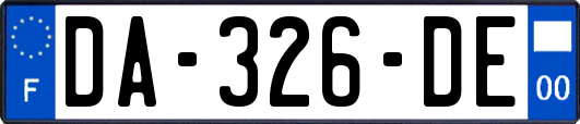 DA-326-DE
