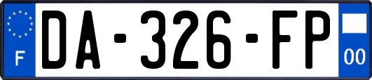 DA-326-FP