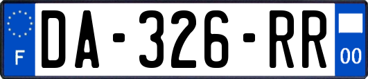 DA-326-RR