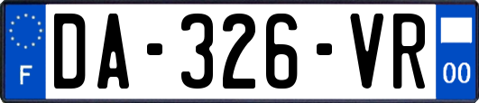 DA-326-VR