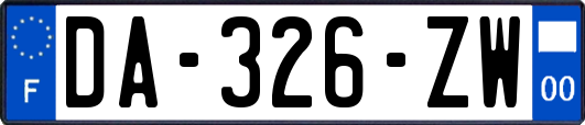 DA-326-ZW