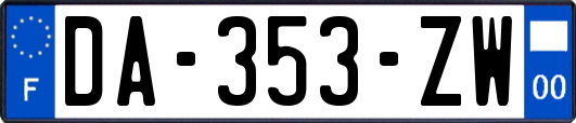 DA-353-ZW