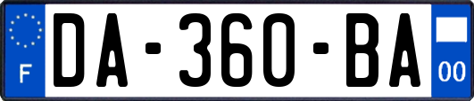 DA-360-BA