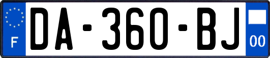 DA-360-BJ