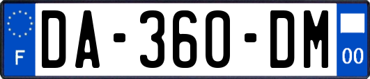 DA-360-DM