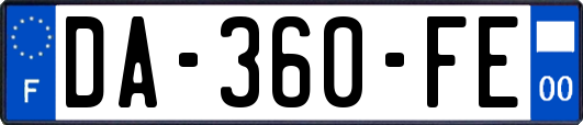DA-360-FE