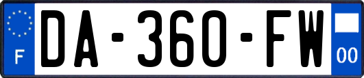 DA-360-FW