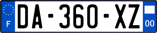 DA-360-XZ