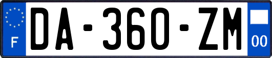 DA-360-ZM