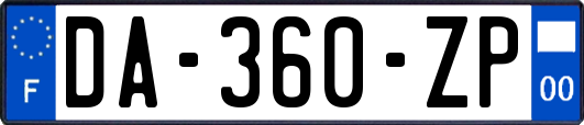 DA-360-ZP