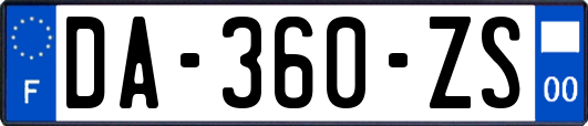 DA-360-ZS