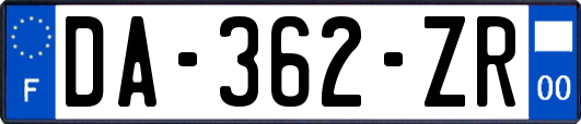 DA-362-ZR