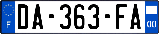 DA-363-FA