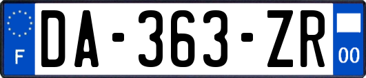 DA-363-ZR