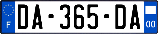DA-365-DA