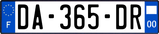 DA-365-DR