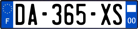 DA-365-XS