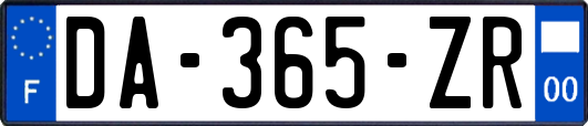 DA-365-ZR