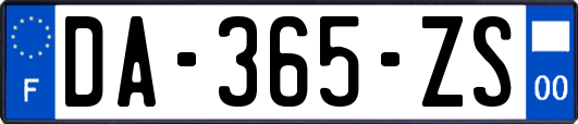 DA-365-ZS