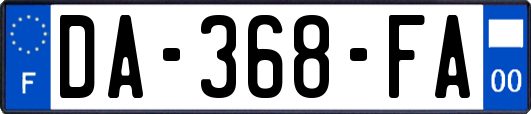 DA-368-FA