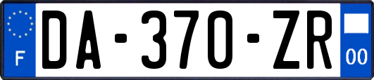 DA-370-ZR