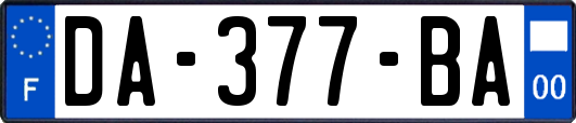 DA-377-BA