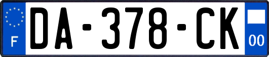 DA-378-CK