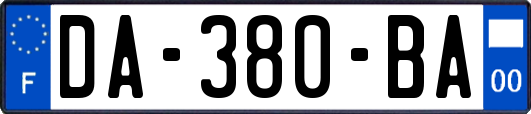 DA-380-BA