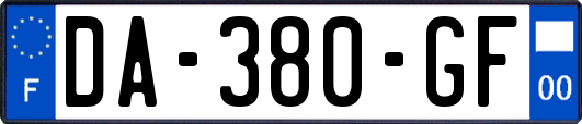 DA-380-GF