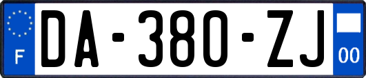 DA-380-ZJ