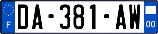 DA-381-AW